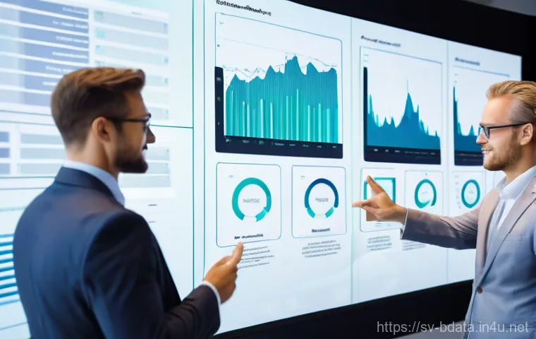 빅데이터 실무에서 데이터 연결성 관리 - **Prompt 2: "The Harmonious Data Stream"**
    A vibrant, futuristic image depicting a diverse team ...
