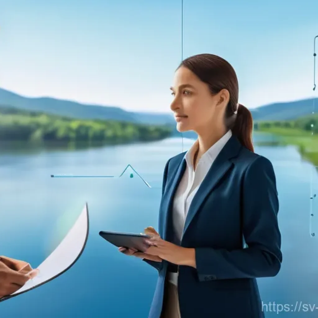 빅데이터와 ESG 데이터 분석 - **Prompt:** A dynamic, photo-realistic image showcasing a diverse group of professionals (male and f...