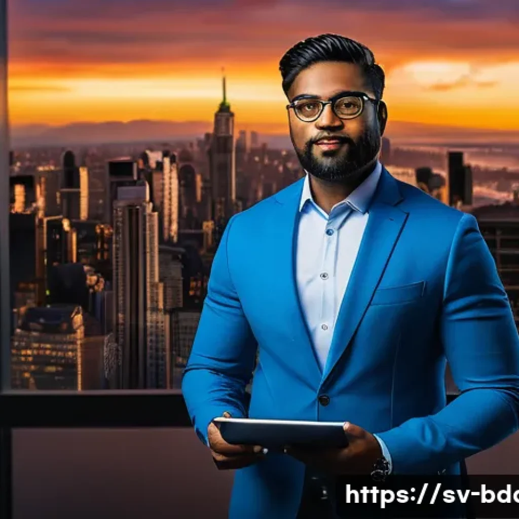 빅데이터 기술자 해외 취업 가이드 - **Prompt:** A diverse, professional Big Data engineer, looking confident and focused, standing in a ...