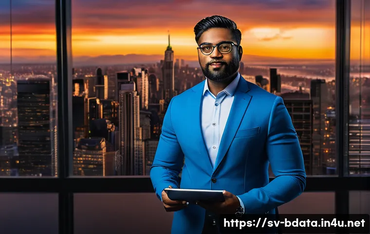 빅데이터 기술자 해외 취업 가이드 - **Prompt:** A diverse, professional Big Data engineer, looking confident and focused, standing in a ...