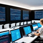 Home 22 빅데이터 기술자의 오픈소스 활용 성공 사례 - A modern data center environment featuring a diverse team of Swedish IT professionals collaborativel...